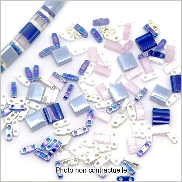 6 g de mix de perles Tila Clémence
