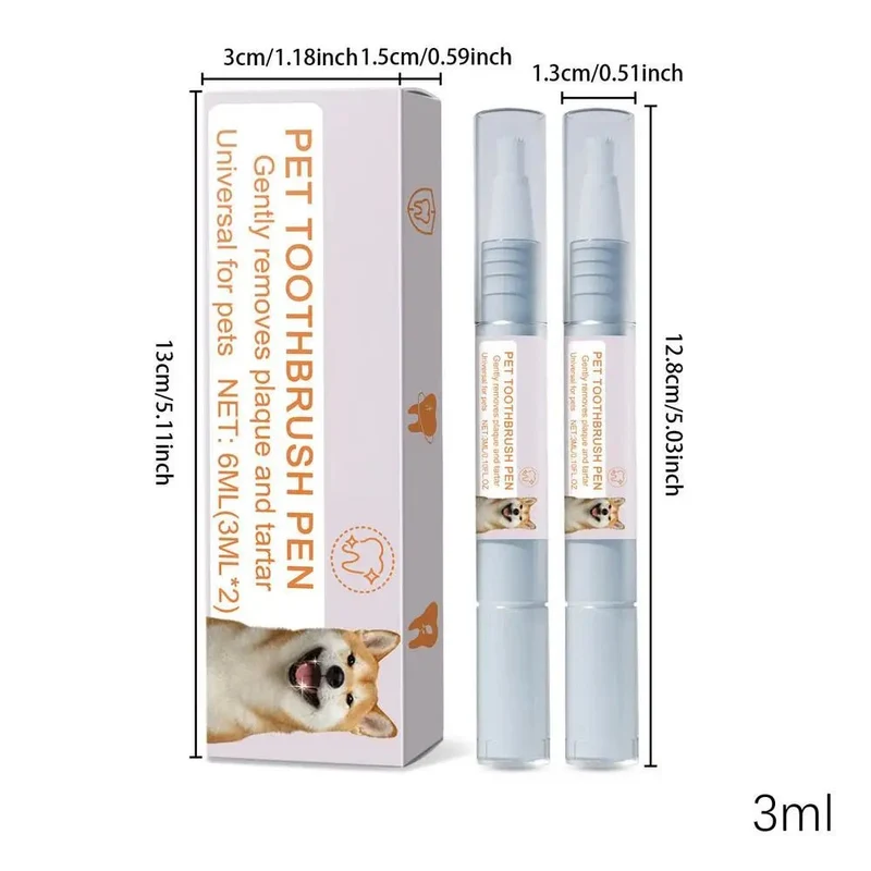 Stylo brosse à dents pour chien