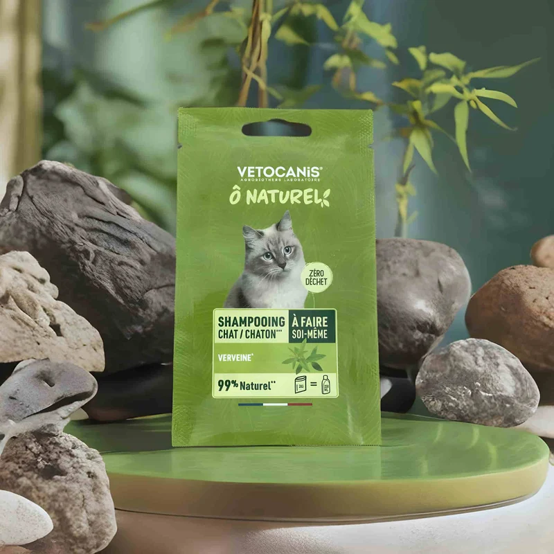 Shampoing à faire soi-même pour Chat et Chaton, à la Verveine