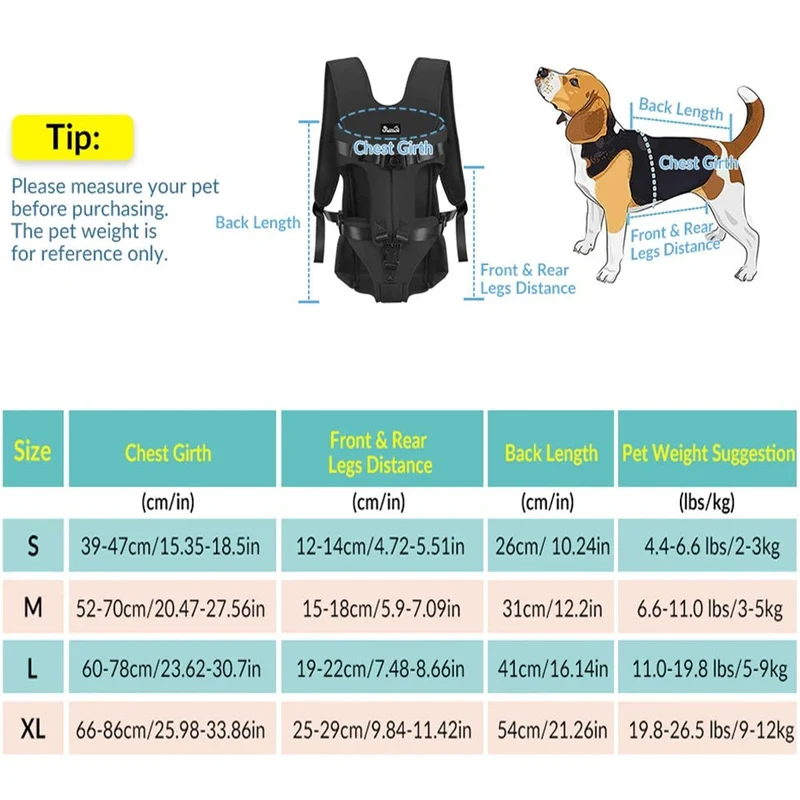 Sac de transport pour chien 8 kg