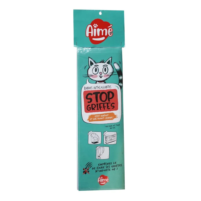Bandes adhésives anti-griffes pour Chat