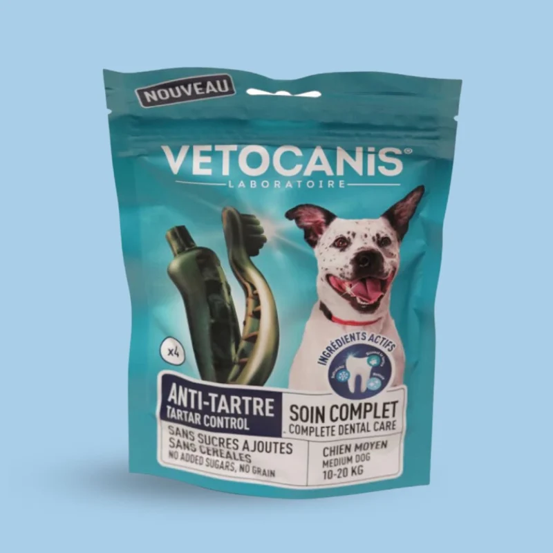 Friandises Anti-Tartre, Sans Sucres, Sans Céréales pour Chien