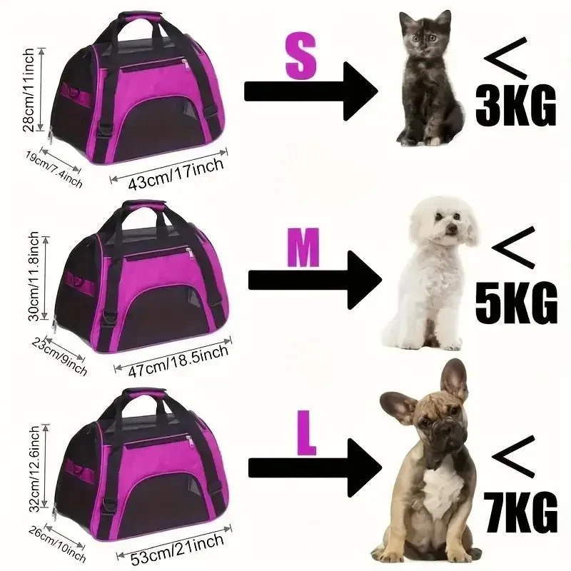 Sac de transport pour petit chien chihuahua