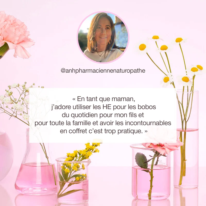 Coffret printemps 4 Huiles Essentielles incontournables - Aromathèque offerte