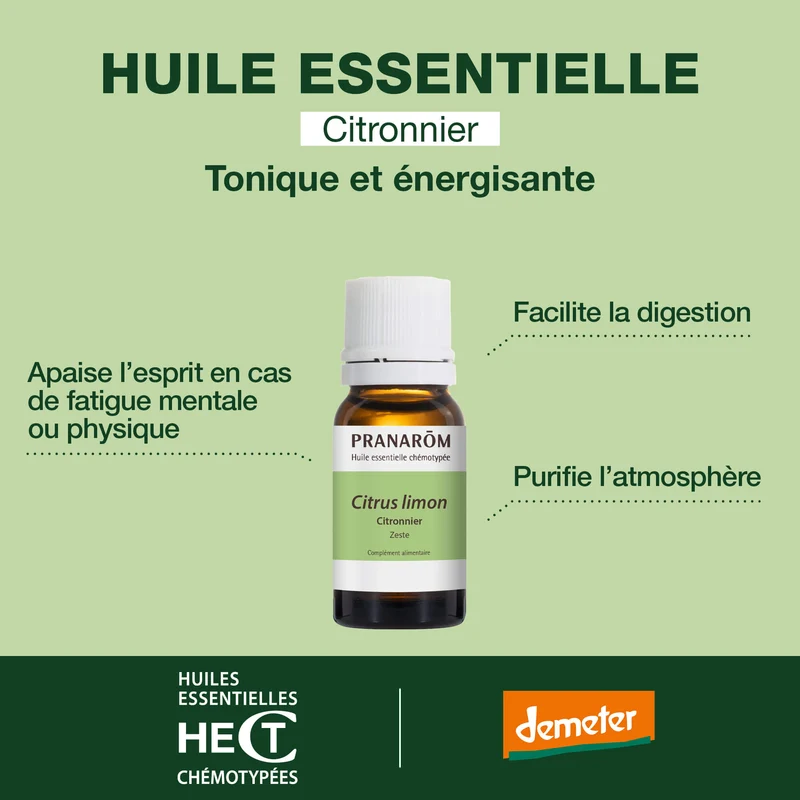 Essence de Citronnier Demeter - Bio Demeter