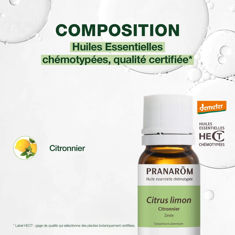 Essence de Citronnier Demeter - Bio Demeter