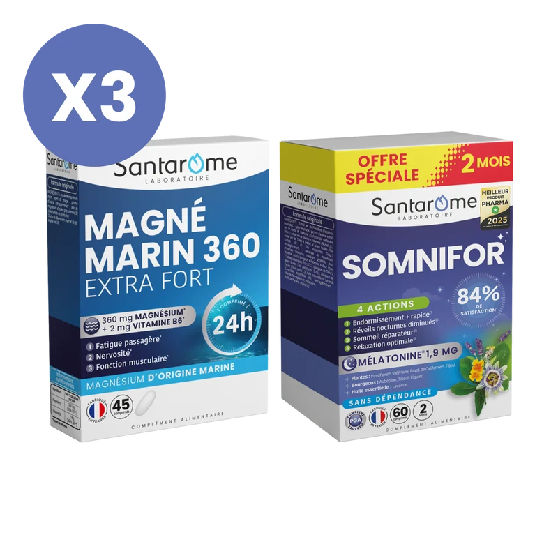 Pack Magnésium & Somnifor