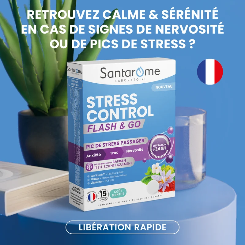 Stress Control Flash & Go - 15 comprimés