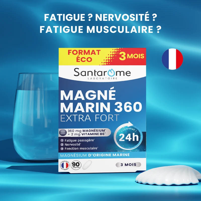 Magné Marin 360 - 90 comprimés magnésium et vitamine B6