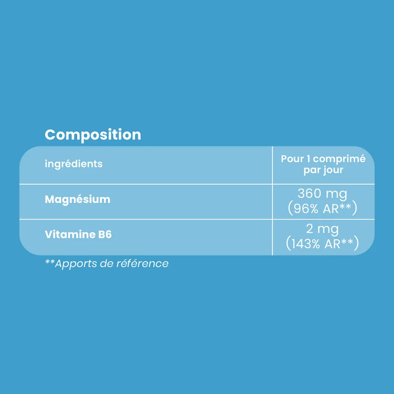 Magné Marin 360 - 90 comprimés magnésium et vitamine B6