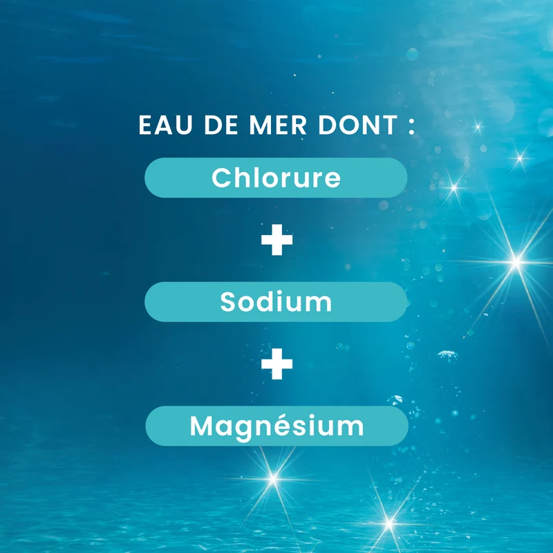 Plasma Marin Isotonique - Eau de Quinton - 20 ampoules
