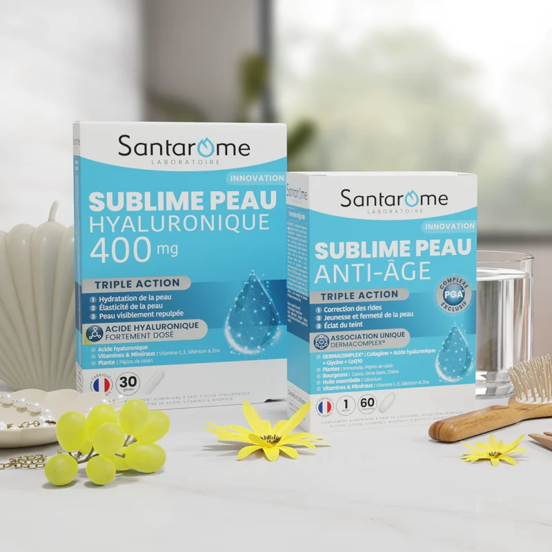 Sublime Peau Acide Hyaluronique 400 mg - 30 gélules