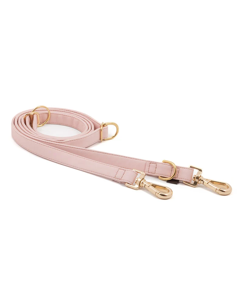 Correa perro Essence Soft Pink gold