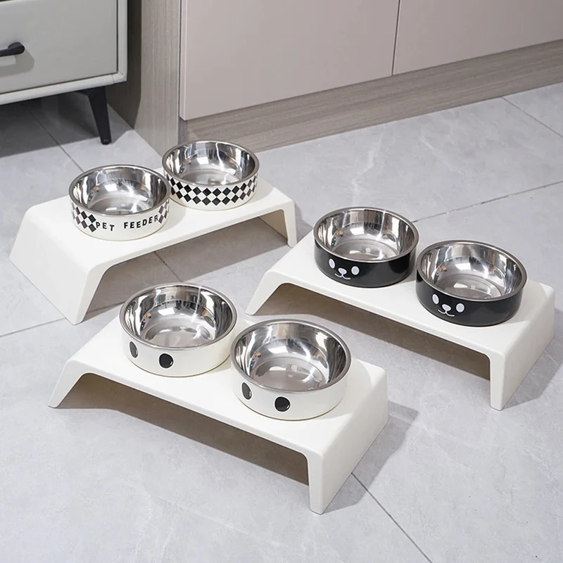 Support gamelle chien