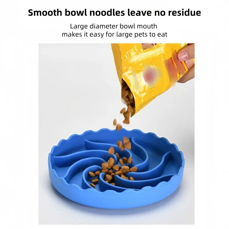 Gamelle anti-glouton chien nez plat