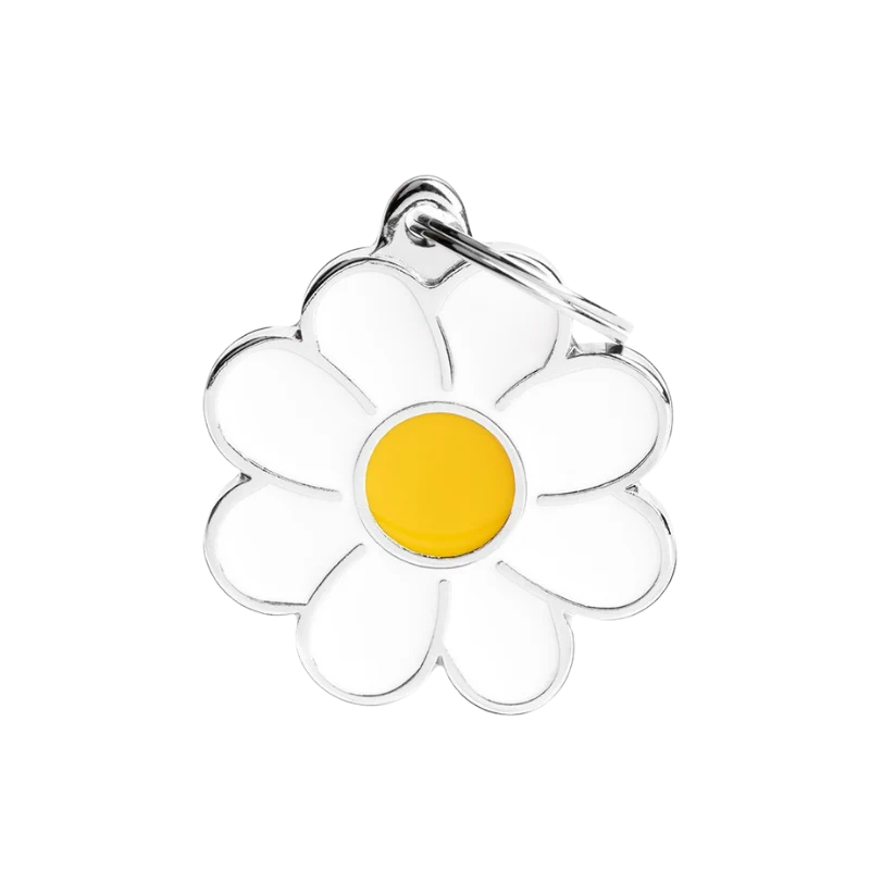 Médaille personnalisée - Charms Marguerite - 34x39mm