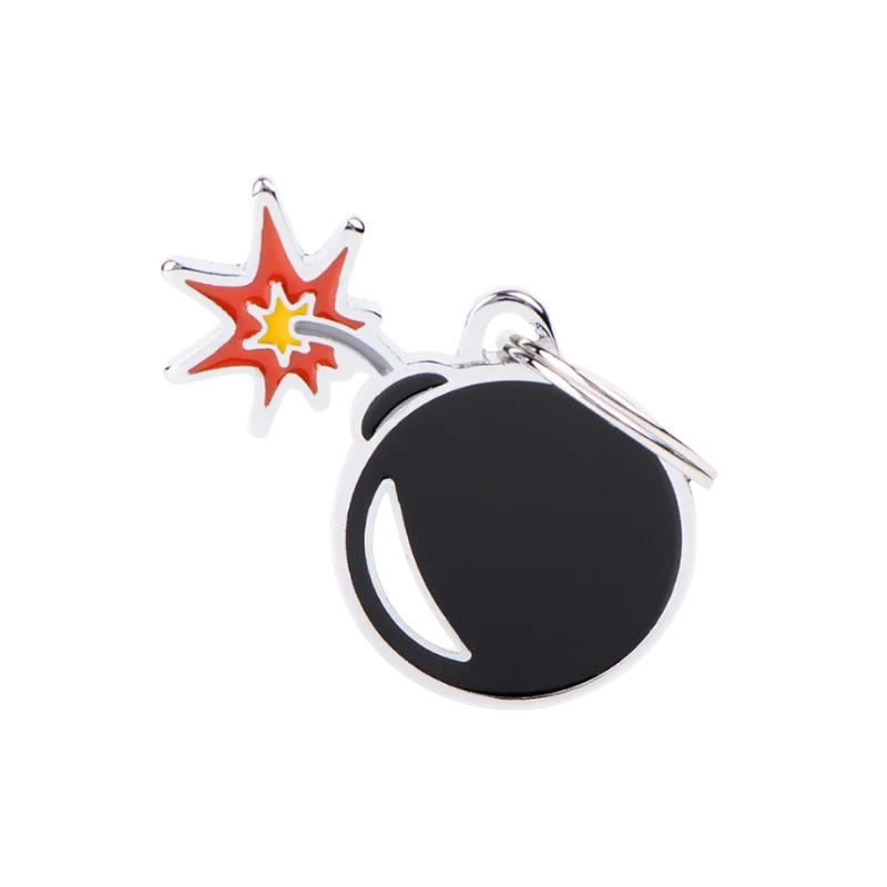 Médaille personnalisée - Charms Bombe - 33x37mm