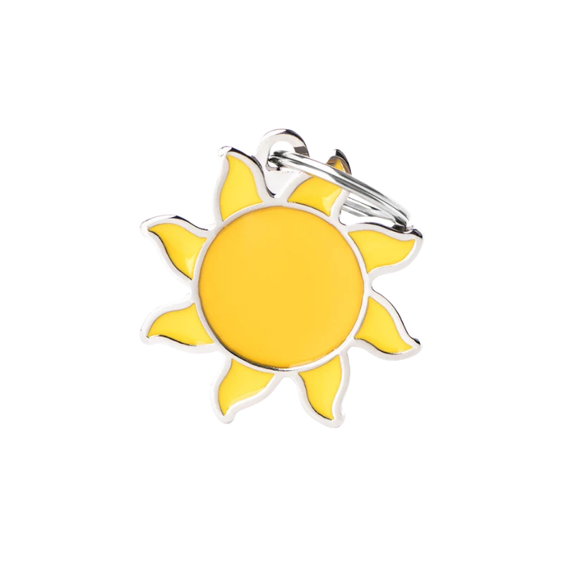 Médaille personnalisée - Charms Soleil - 31x33mm