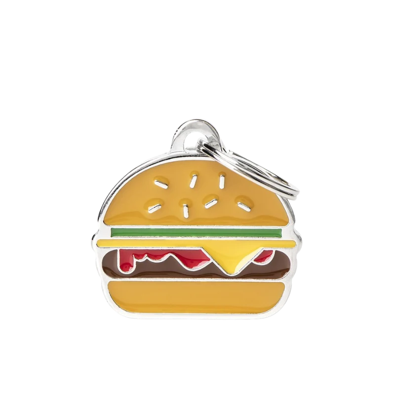 Médaille personnalisée - Food Burger - 31x30mm