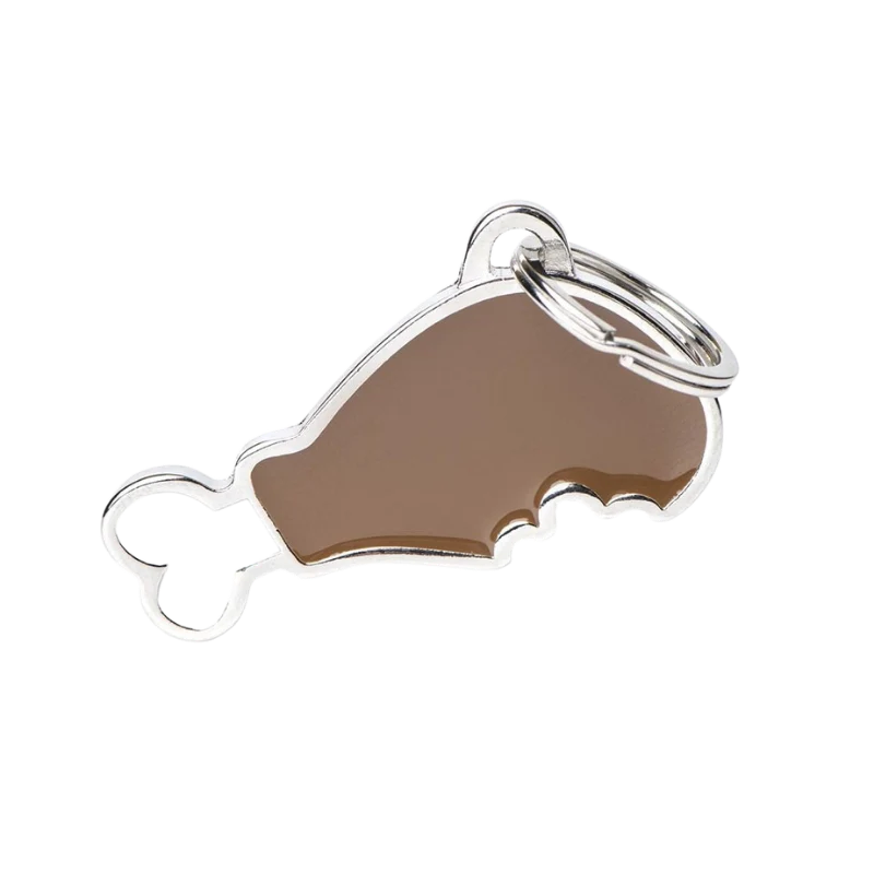 Médaille personnalisée - Food Poulet - 42x24mm