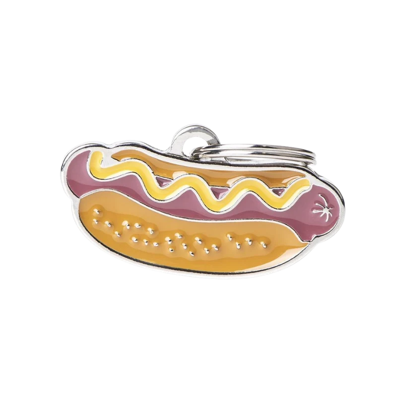 Médaille personnalisée - Food Hot-Dog - 38x20mm