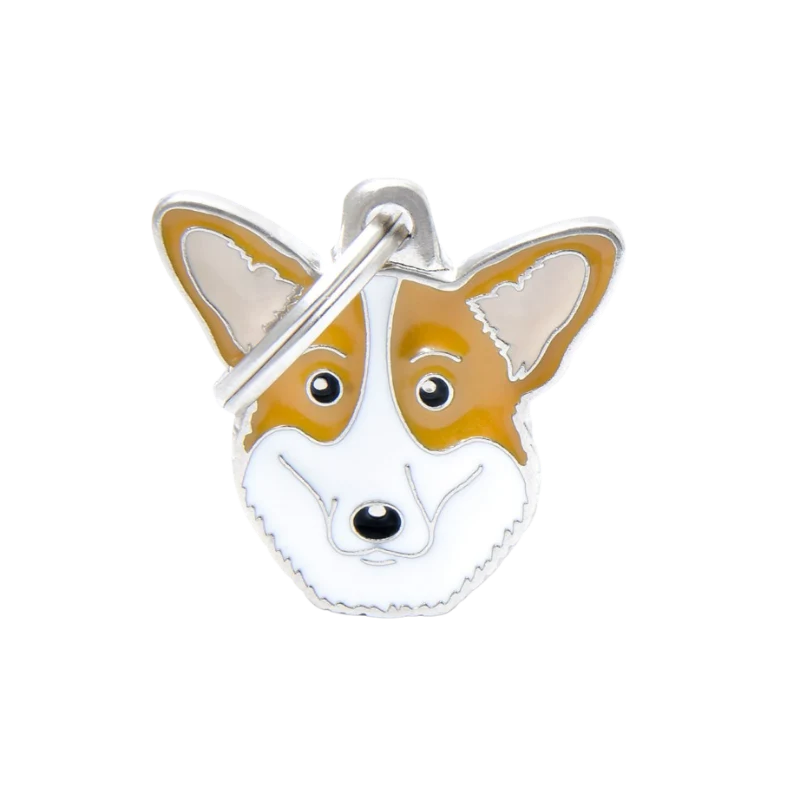 Médaille personnalisée - Corgi - 27x26mm