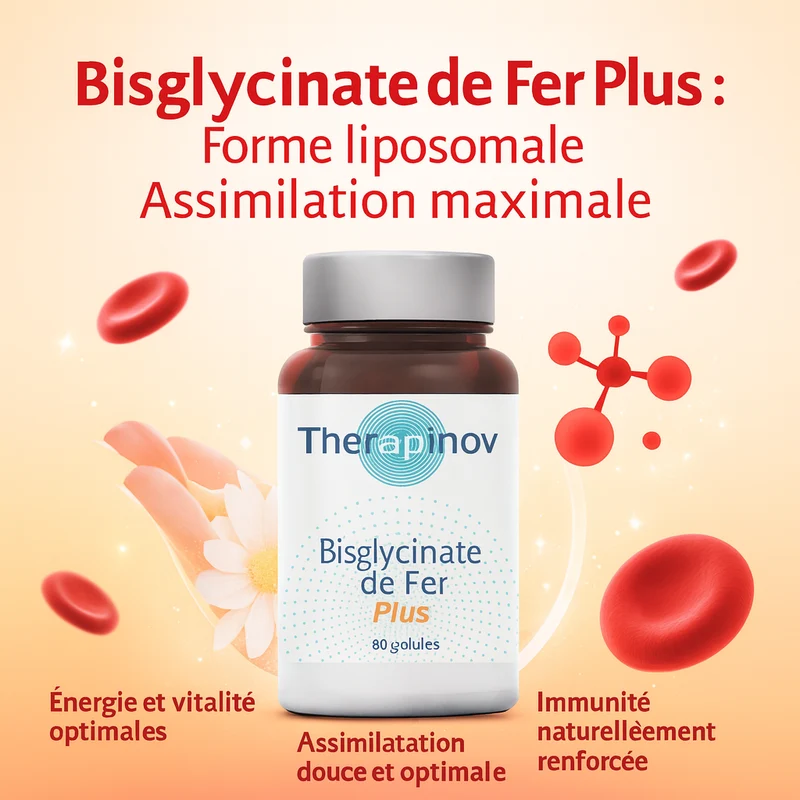 Bisglycinate de Fer Plus – L’Énergie et la Vitalité au Quotidien