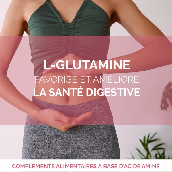 L-Glutamine en Gélules : Confort Intestinal & Récupération Musculaire