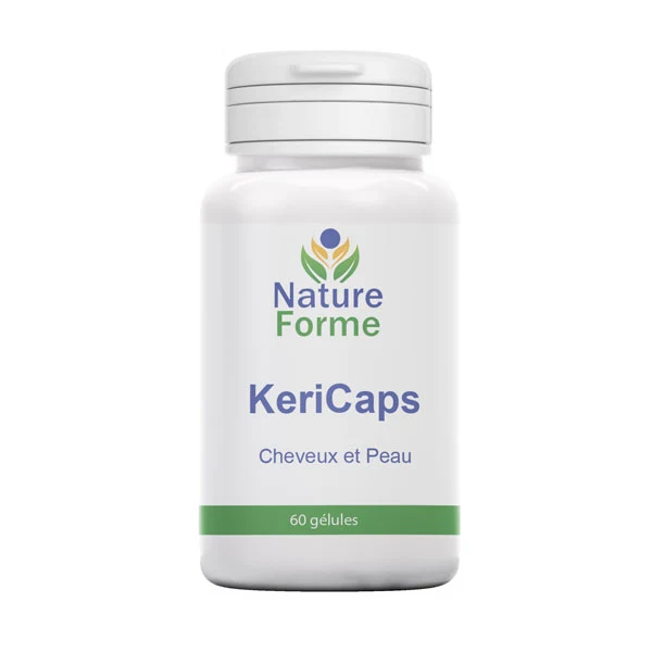 Kericaps – La Solution Naturelle pour des Cheveux Forts, une Peau Éclatante et des Ongles Solides