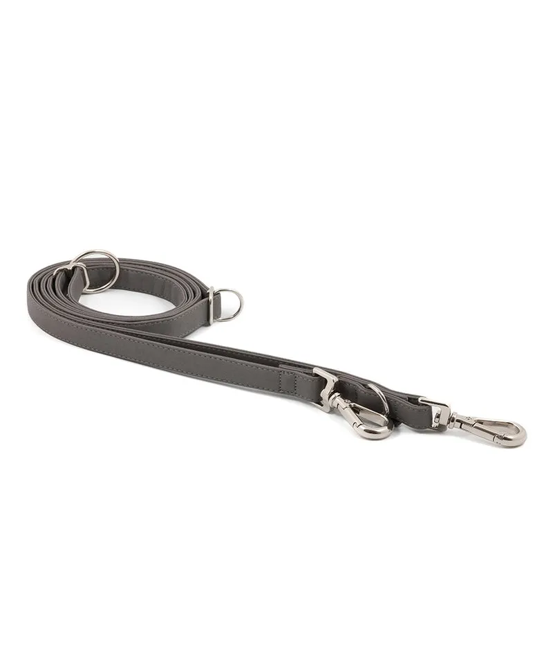 Correa perro Essence Grey silver