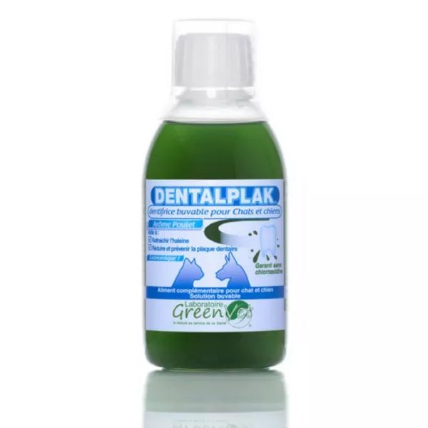 Greenvet - Dentalplak - Dentifrice buvable - 250 ml