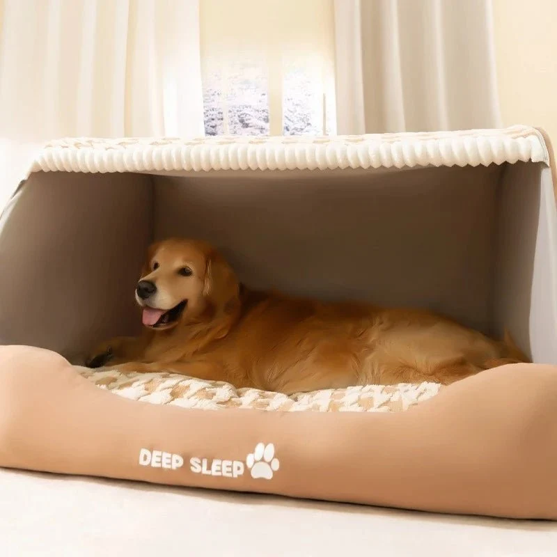 Panier avec toit pour chien