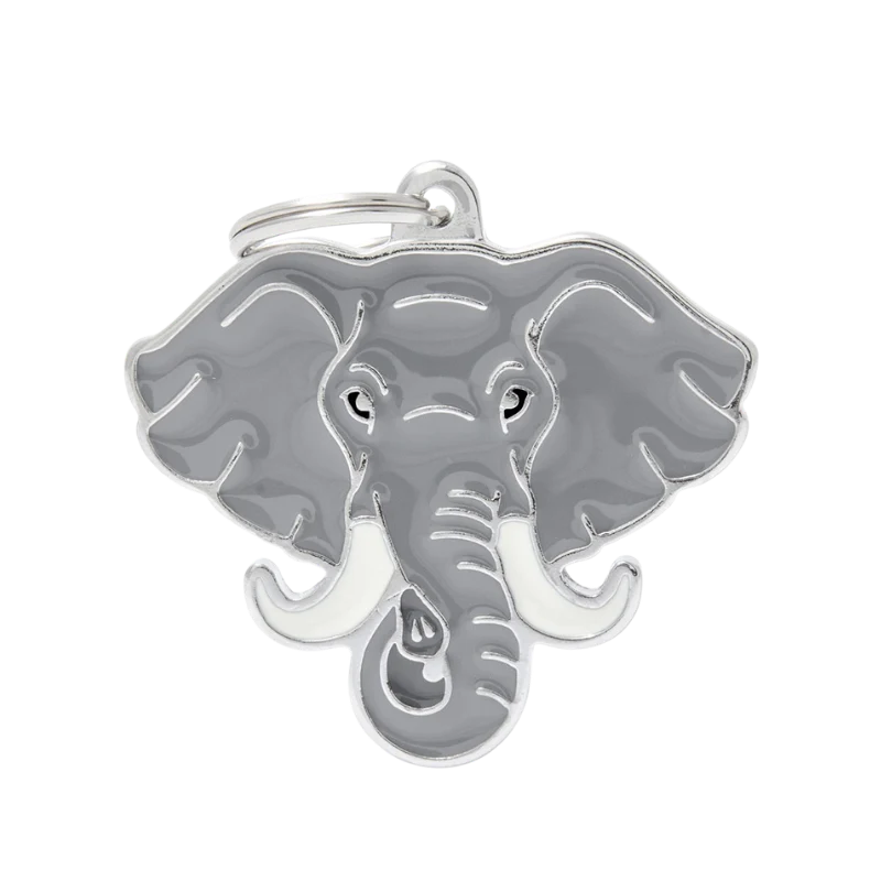 Médaille personnalisée - Wild Éléphant - 46x44mm