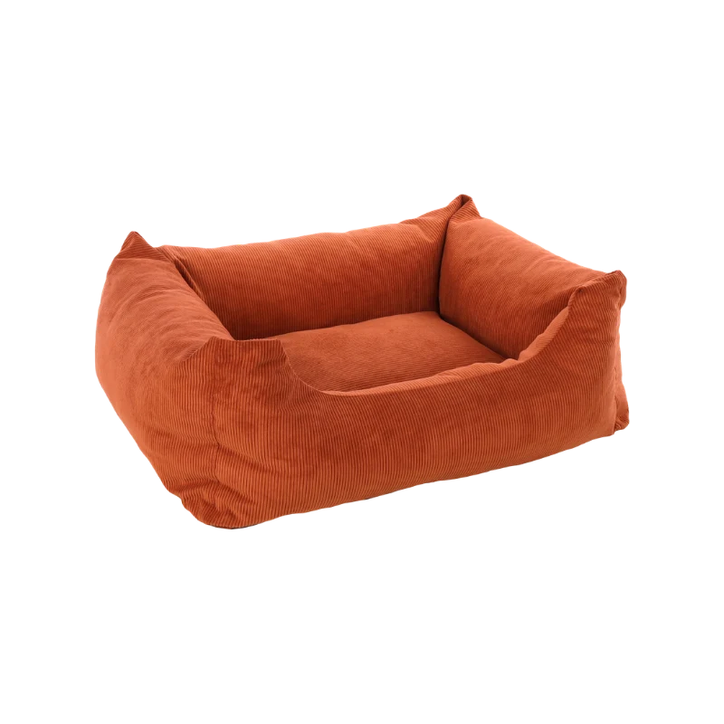 Panier velours côtelé - Cognac - Céleste
