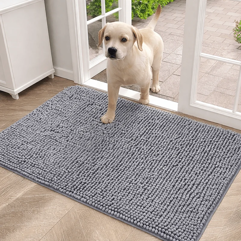 Tapis absorbant pour pattes de chien
