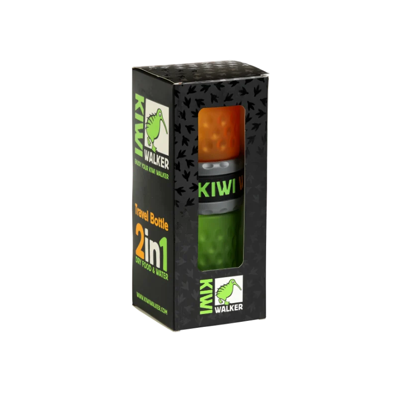 Gamelle rigide de transport 2-en-1 pour chien - Kiwi Walker