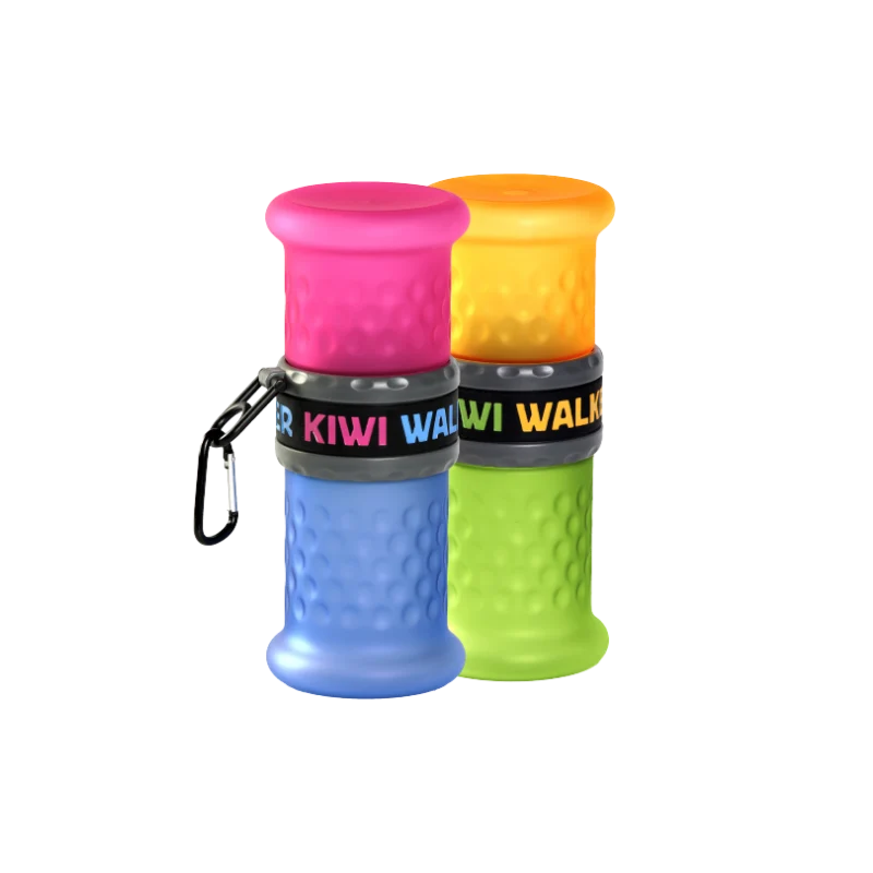 Gamelle rigide de transport 2-en-1 pour chien - Kiwi Walker