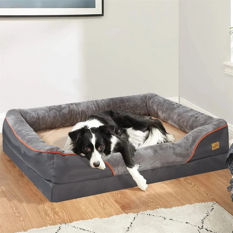 Panier pour chien a memoire de forme