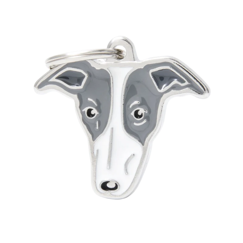 Médaille personnalisée - Whippet - 32x29mm