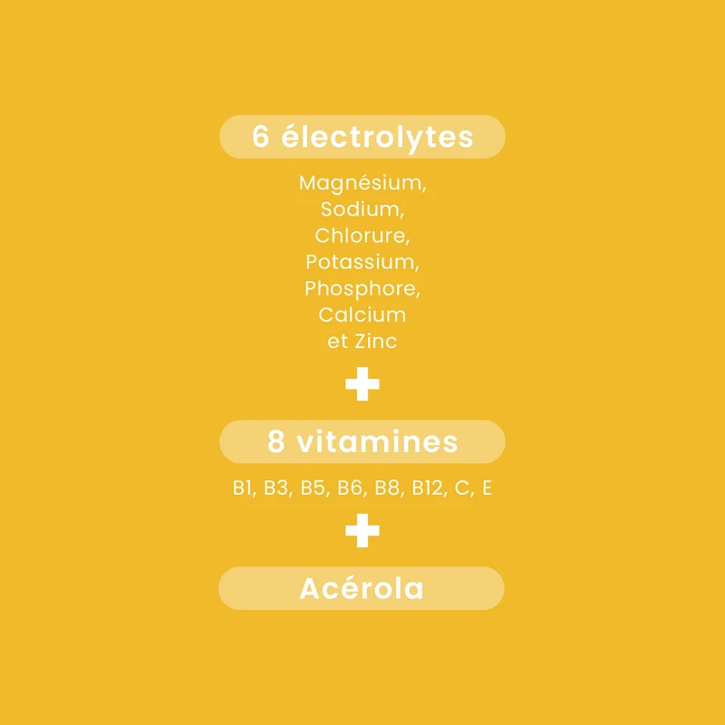 HYDRA'MAX Mangue Ananas - 20 pastilles hydratation