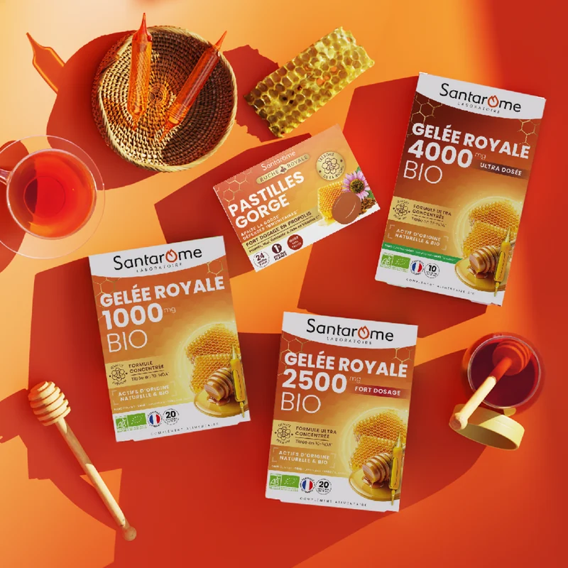 Gelée Royale Bio 1000 - 20 ampoules