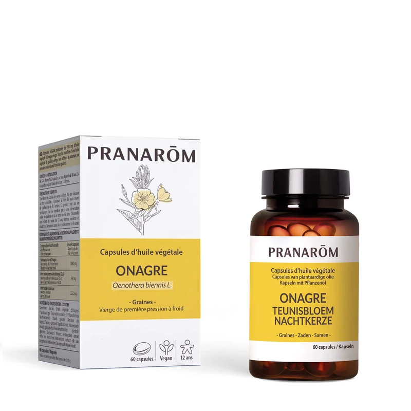 Capsules d'Huile Végétale d'Onagre