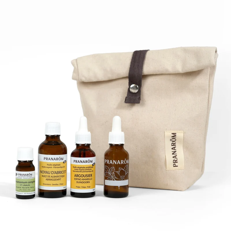 Sérum visage bonne mine - Trousse et flacon pipette offerts