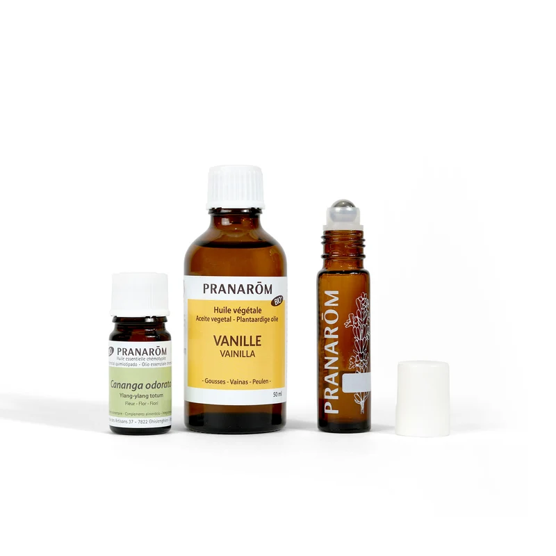 Parfum réconfortant Vanille et Ylang-Ylang - roller bille offert