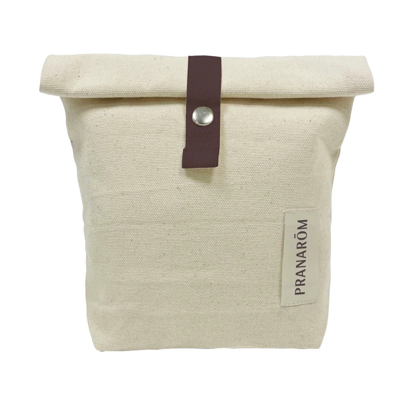 Trousse en coton bio avec bouton pression - Bio