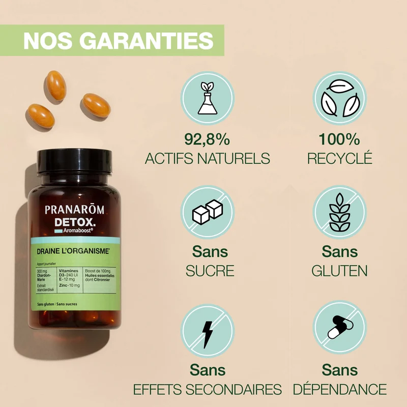 Complément alimentaire Détox