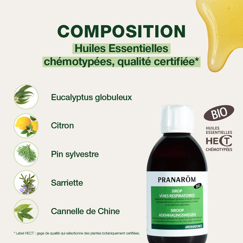 Sirop pour les voies respiratoires - Bio