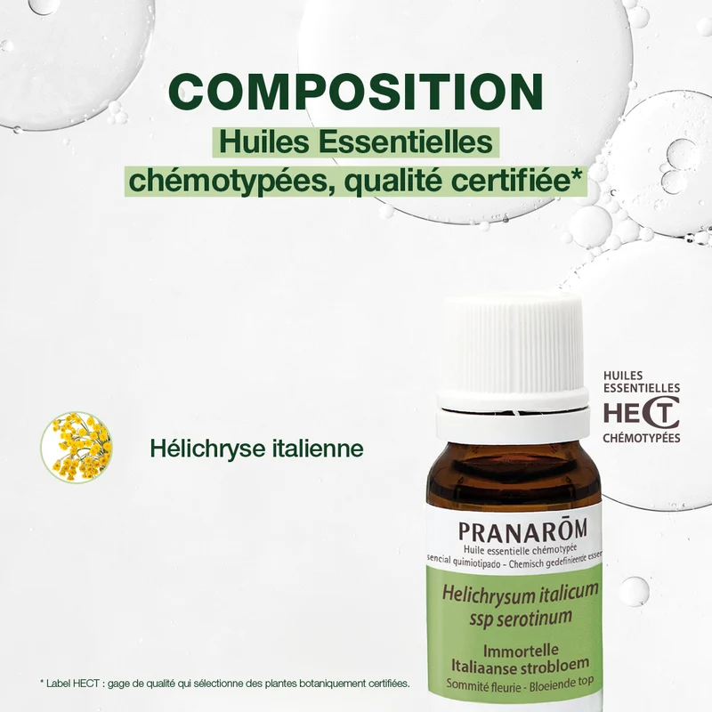 Huile Essentielle d'Immortelle (Hélichryse)
