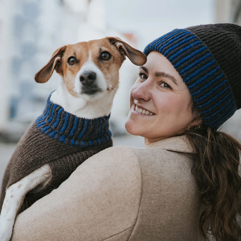 Hundepullover Odense mit Mütze (Set)