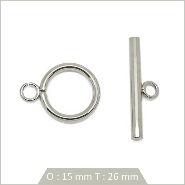 1 fermoir toggle en acier inoxydable 304